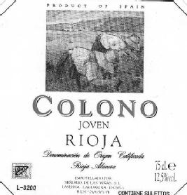 Imagen de COLONO JOVEN RIOJA