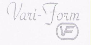 Imagen de VARI-FORM VF