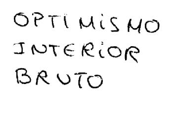 Imagen de OPTIMISMO INTERIOR BRUTO