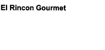 Imagen de EL RINCON GOURMET