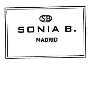 Imagen de SB SONIA B. MADRID