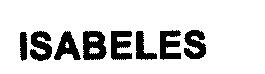 Imagen de ISABELES