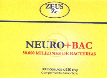Imagen de ZEUS ZE NEURO + BAC 50.000 MILLONES DE BACTERIAS