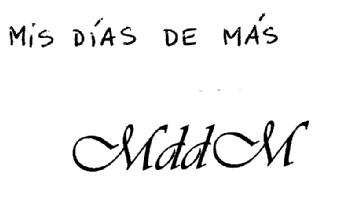 Imagen de MIS DIAS DE MAS MDDM