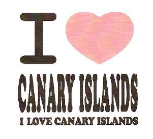 Imagen de I CANARY ISLANDS I LOVE CANARY ISLANDS