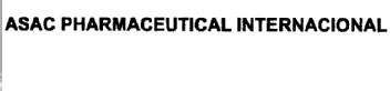 Imagen de ASAC PHARMACEUTICAL INTERNACIONAL