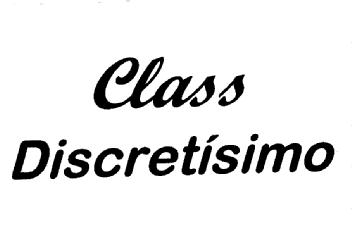 Imagen de CLASS DISCRETISIMO