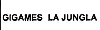 Imagen de GIGAMES LA JUNGLA