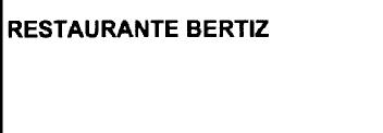 Imagen de RESTAURANTE BERTIZ