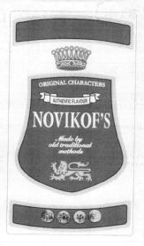 Imagen de ORIGINAL CHARACTERS AUTHENTIC FLAVOUR NOVIKOF\'S MADE BY OLD TRADITIONAL METHODS