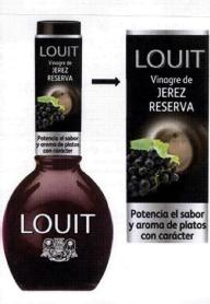 Imagen de LOUIT VINAGRE DE JEREZ RESERVA POTENCIA EL SABOR Y AROMA DE PLATOS CON CARACTER