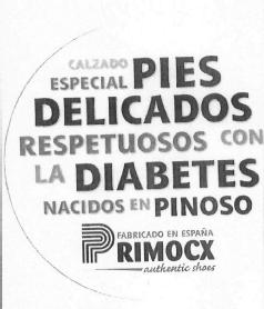 Imagen de CALZADO ESPECIAL PIES DELICADOS RESPETUOSOS CON LA DIABETES NACIDOS EN PINOSO FABRICADO EN ESPAÑA PRIMOCX AUTHENTIC SHOES