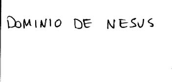 Imagen de DOMINIO DE NESUS