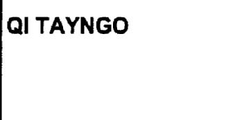 Imagen de QI TAYNGO