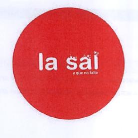Imagen de LA SAL Y QUE NO FALTE