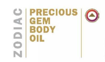 Imagen de ZODIAC PRECIOUS GEM BODY OIL