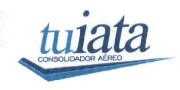 Imagen de TUIATA CONSOLIDADOR AEREO