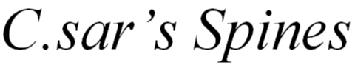 Imagen de C.SAR\'S SPINES