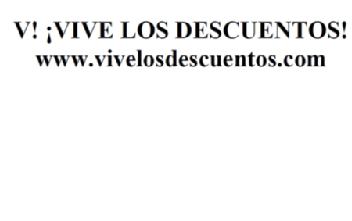 Imagen de V VIVE LOS DESCUENTOS WWWVIVELOSDESCUENTOSCOM