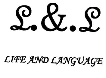Imagen de L.&.L LIFE AND LANGUAGE