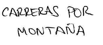 Imagen de CARRERAS POR MONTAÑA
