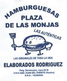 Imagen de HAMBURGUESAS PLAZA DE LAS MONJAS LAS AUTENTICAS LAS ORIGINALES DE TODA LA VIDA ELABORADOS RODRIGUEZ