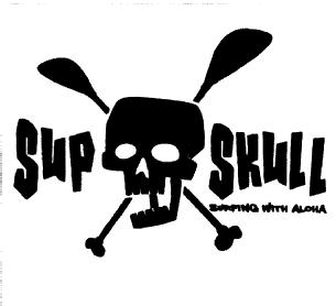 Imagen de SUP SKULL SURFING WITH ALOHA