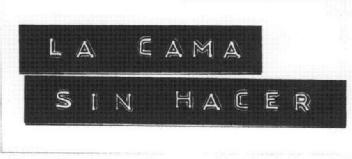 Imagen de LA CAMA SIN HACER