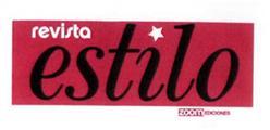 Imagen de REVISTA ESTILO ZOOM EDICIONES