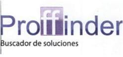 Imagen de PROFFINDER BUSCADOR DE SOLUCIONES