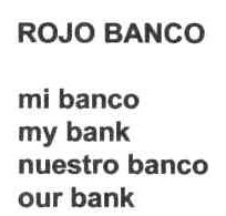 Imagen de ROJO BANCO MI BANCO MY BANK NUESTRO BANCO OUR BANK