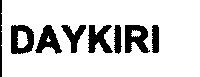 Imagen de DAYKIRI