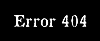Imagen de ERROR 404