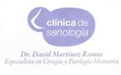 Imagen de CLINICA DE SENOLOGIA DR. DAVID MARTINEZ RAMOS ESPECIALISTA EN CIRUGIA Y PATOLOGIA MAMARIA