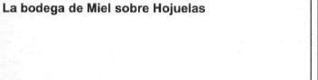 Imagen de LA BODEGA DE MIEL SOBRE HOJUELAS