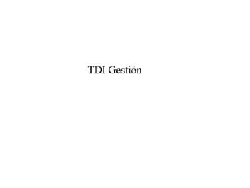 Imagen de TDI GESTION