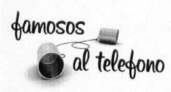 Imagen de FAMOSOS AL TELEFONO