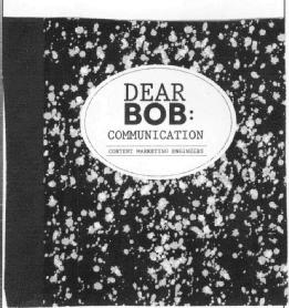Imagen de DEAR BOB: COMMUNICATION CONTENT MARKETING ENGINEERS