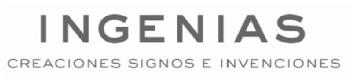 Imagen de INGENIAS CREACIONES SIGNOS E INVENCIONES