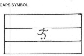 Imagen de CAPS SYMBOL