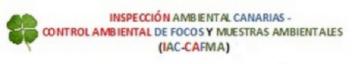 Imagen de INSPECCION AMBIENTAL CANARIAS -CONTROL AMBIENTAL DE FOCOS Y MUESTRAS AMBIENTALES(IAC-CAFMA)