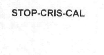 Imagen de STOP-CRIS-CAL