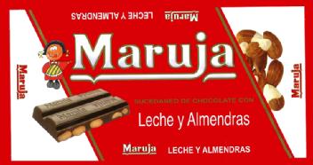 Imagen de MARUJA - SUCEDANEO DE CHOCOLATE CON LECHE Y ALMENDRAS