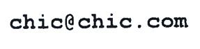 Imagen de CHIC@CHIC.COM