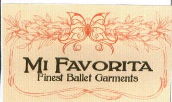 Imagen de MI FAVORITA FINEST BALLET GARMENTS