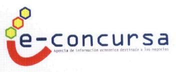 Imagen de E-CONCURSA AGENCIA DE INFORMACION ECONOMICA DESTINADA A LOS NEGOCIOS