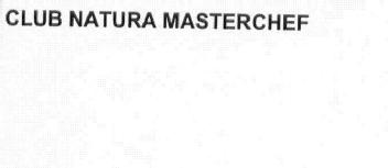 Imagen de CLUB NATURA MASTERCHEF
