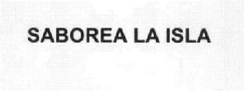 Imagen de SABOREA LA ISLA