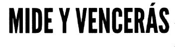 Imagen de MIDE Y VENCERAS