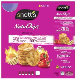 Imagen de SNATT\'S NATUCHIPS BARBACOA